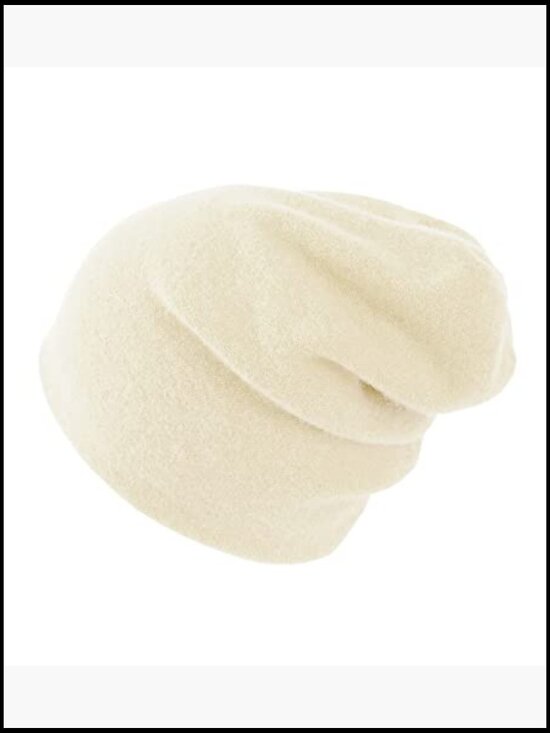Double Layered Cashmere Beanie, Unisex Ski Hat with Gift Box main image 4